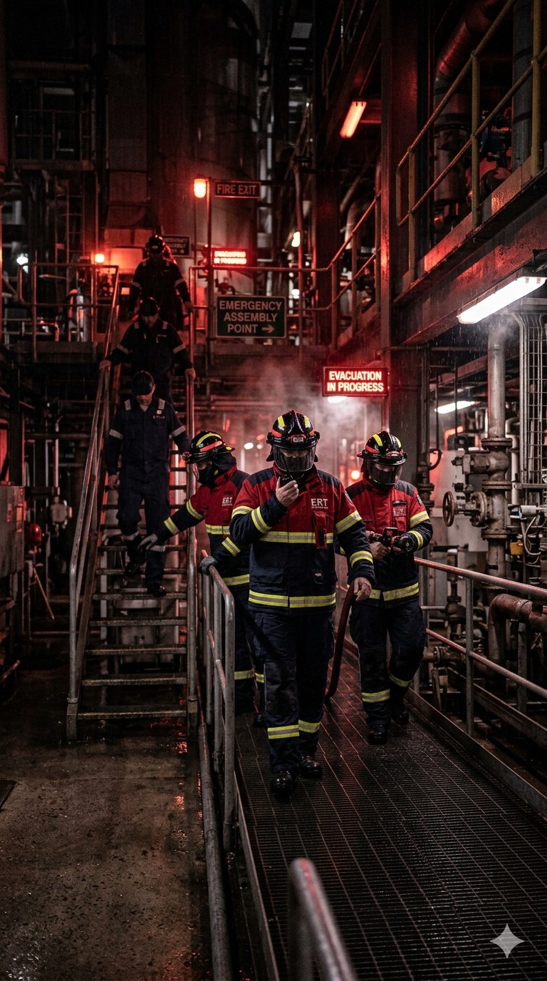 Fire safety and emergency response training