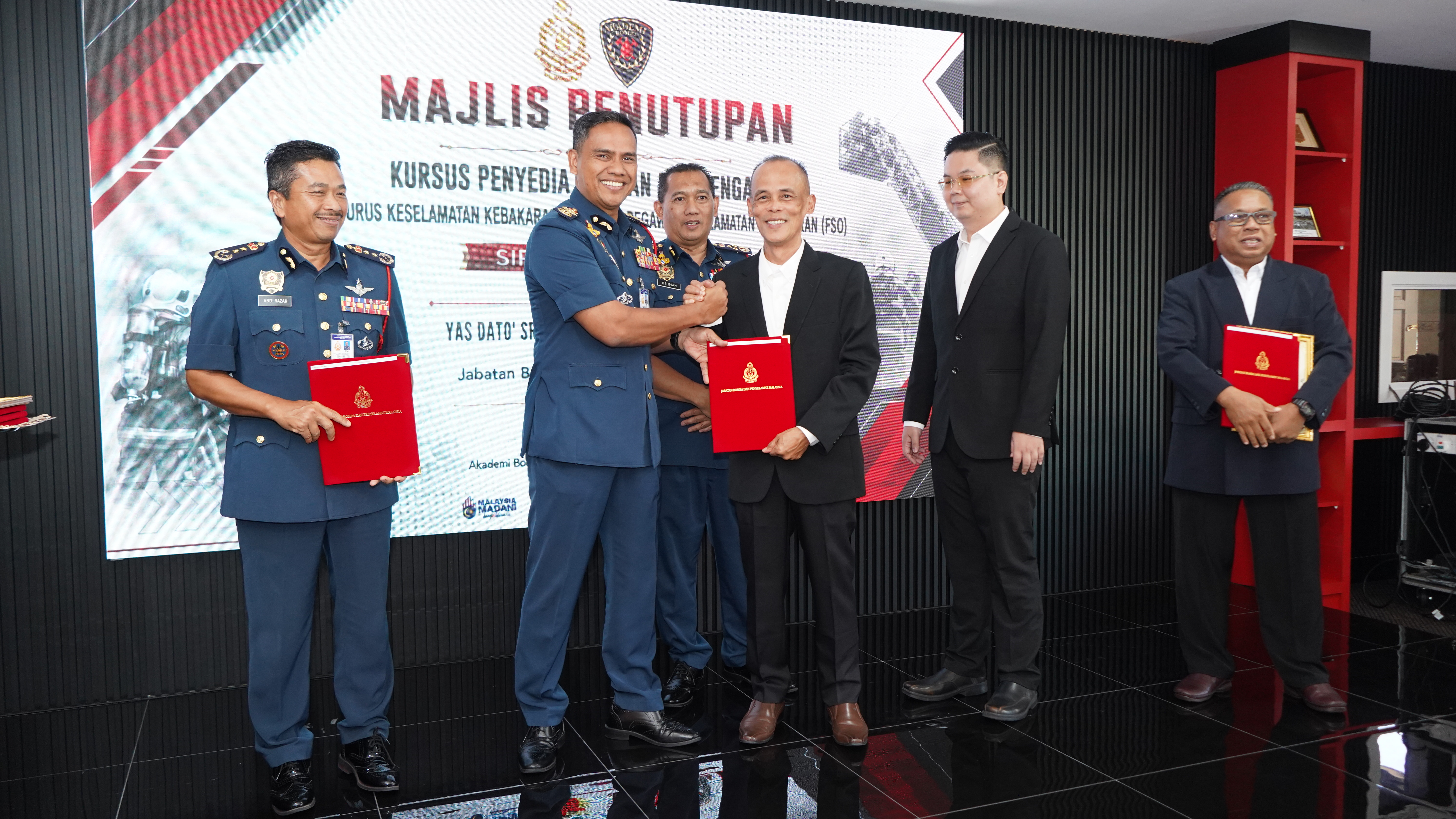 LTA Services FSM and FSO certification ceremony
